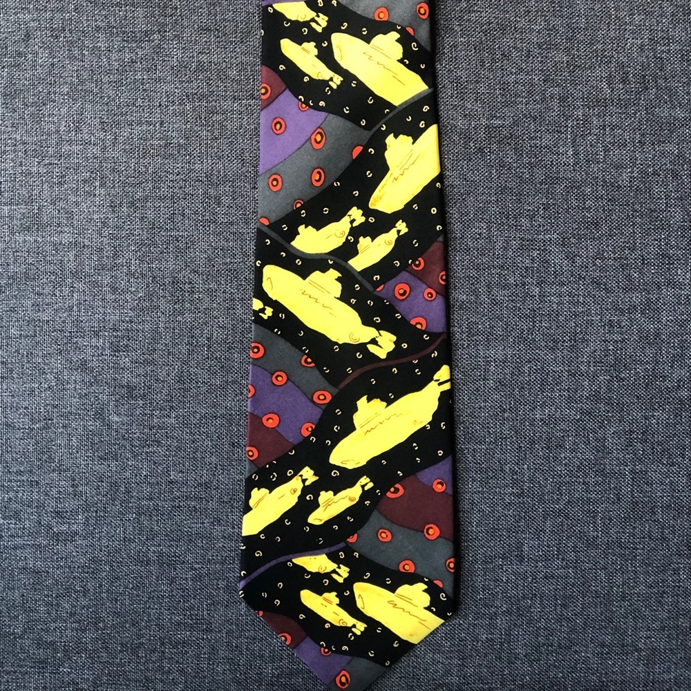 Vintage The Beatles Silk Tie